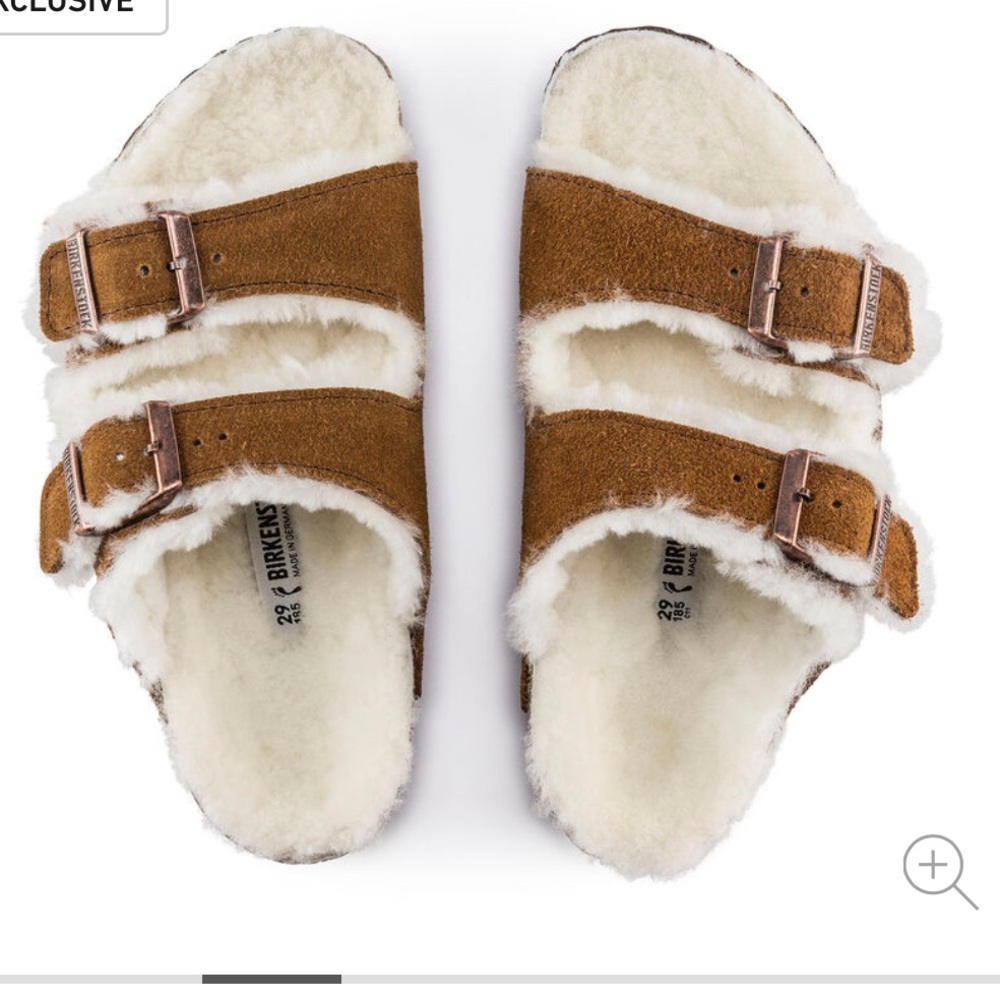 NEW Kids Birkenstock Arizona Shearling size 29/US K11